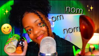 ASMR 😋✨Eating Your Face With A Wooden Spoon 🍽️🧁🍦MOUTH SOUNDS AT 1000 INTENSITY 🤤 [upl. by Ayital]