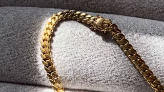 4 YEAR UPDATE 18k 8mm 28” Miami Cuban Link Chain From CMG Links [upl. by Pugh]