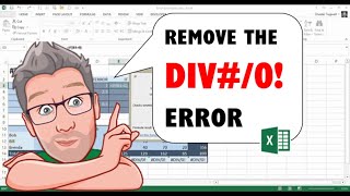 Remove the DIV0 Error in Excel [upl. by Marketa942]