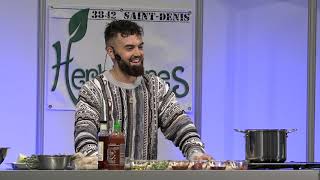 Gaz Oakley  Sriracha ‘Meatballs’ dish MVF 2018 [upl. by Flavius511]