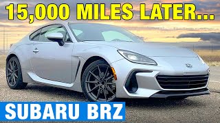 2022 Subaru BRZ What It’s Like to Live With  15000Mile LongTerm Test WrapUp [upl. by Yniatirb]