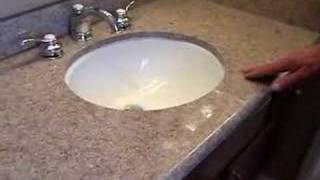 Granite Shield  Customer reaction to the sealing process  Permanent Sealer [upl. by Flatto]