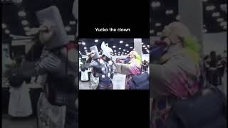 Yucko the clown Never misses FUNNY MOMENTSPART3 funny YUCKO CLOWN comiccon FUNNY funnyshorts [upl. by Lucic]