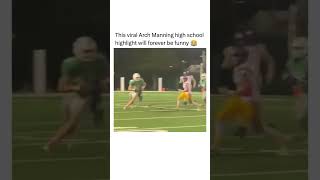 Texas QB Arch Manning Scrambling During Isidore Newman High School Game Goes Viral 😂 [upl. by Everara]