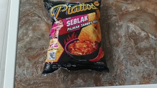 Review Piattos Terbaru Piattos Rasa Seblak [upl. by Paris729]