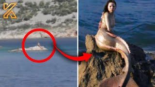 15 Times Mermaids Have Been Spotted In Real Life Caught On Camera [upl. by Ruosnam]