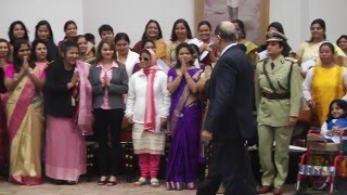 President Mukherjee hosts a reception for 100 women Achievers of India [upl. by Bryana]