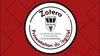 Zotero  Présentation du logiciel [upl. by Haland]