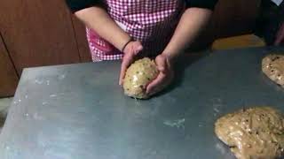 Pirlatura panettone Alessandra Rosati Slow motion [upl. by Sig]