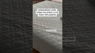 ABDli doktor uyardı Sabah kalkar kalkmaz yatağını toplayanlar büyük hata yapıyor bütün hastalıkla [upl. by Debbra]