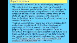 Keen Behavioural Finance 2011 Lecture 07 Endogenous Money Part 1 [upl. by Durarte44]