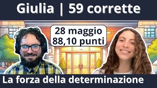 Intervista a Giulia  8810 punti  Medicina 280524 [upl. by Aurore]