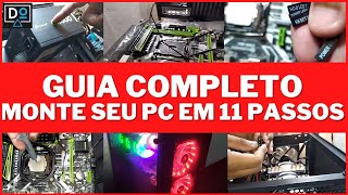 GUIA COMPLETO DE MONTAGEM KIT XEON X99  MONTE SEU PC EM 11 PASSOS [upl. by Amias203]