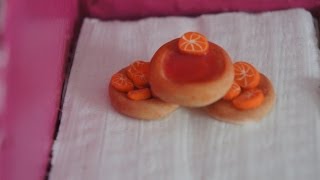 TUTO FIMO La tartelete à lorange [upl. by Llerud]