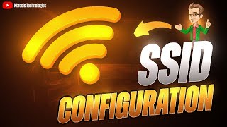 What is SSID How to Configure SSID in wireless  Kbrosis Technologies [upl. by Rayshell348]