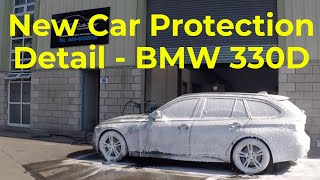 BMW F31 330D New Car Protection Detail amp Keith Last Day  Vlog 003 [upl. by Nerrol]