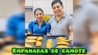 EMPANADAS DE CAMOTE receta dominguera [upl. by Kampmeier]