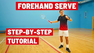 Forehand Serve  A stepbystep guide [upl. by Ingelbert]