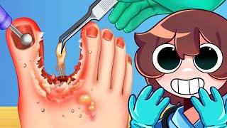 Me Convertí en un Doctor de Pies 👨‍⚕️🦶 [upl. by Litnahs]