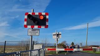 Flat tone Ballykelly Level crossing Londonderry [upl. by Nally206]