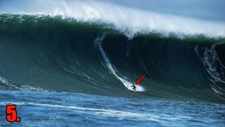 TOP 5 MOST EXTREME WAVES IN THE WORLD [upl. by Neroc308]