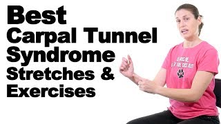 5 Best Carpal Tunnel Syndrome Stretches amp Exercises  Ask Doctor Jo [upl. by Sherar]