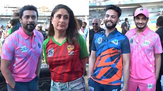 Suriya Kareena Kapoor Munawar And Elvish Yadav Celebrities At ISPL Cricket Opening Ceremony [upl. by Halilad]