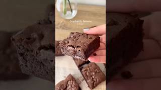 Starbucks brownie  😋✅  fudgy at home  trending brownie starbucks shorts youtubeshorts [upl. by Gower346]