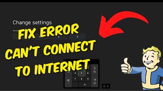 How To Fix Xbox ONE  Series XS quotCant Connect To The Internetquot [upl. by Lorimer616]