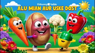 Alu Mian Aur Uske Dost  Mazedaar Urdu Poem for Kids  Fun Urdu Kids Song  Chuchu Learning TV [upl. by Dhaf]