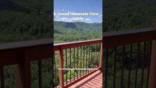 🌄 Grand Mountain View Cabin The Smoky Mountain Cabins ⛰️ greatsmokymountains tennessee cabin [upl. by Adihaj]