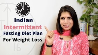 Indian Intermittent Fasting Diet Plan For Weight Loss  1400 Calories Breakfast to Dinner amp Drinks [upl. by Atik]