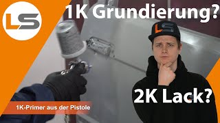 1K Grundierung unter 2K Lack Praxistest Grundierungen  LACKSTORE [upl. by Greeson]