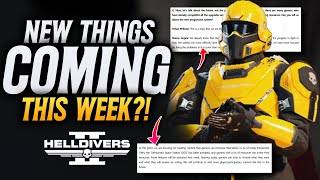 Helldivers 2 OMG New Content This Week [upl. by White]