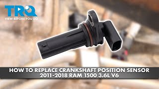 How to Replace Crankshaft Position Sensor 20112018 Ram 1500 36L V6 [upl. by Nah769]