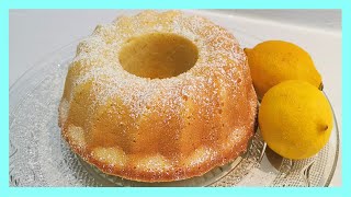 quotquotquot Gâteau Italien Citron et Crème fraîche 🍋🍋 quotquotquot Facile et Rapide [upl. by Peedsaj]