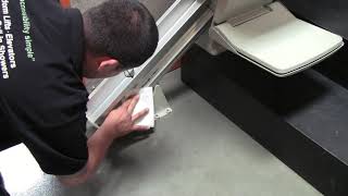 Bruno Elan Stairlift Maintenance Video  Lifeway Mobility  Gamburd [upl. by Magdau]