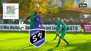 Bezirksliga Oberpfalz Nord FC Weiden Ost  SV Etzenricht  Tore amp Highlights [upl. by Ibloc]