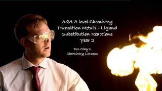 AQA Alevel Chemistry  Ligand Substitution Reactions [upl. by Gerdy787]