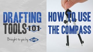 Drafting Tools 101  Learn How to Use the Compass [upl. by Arek]