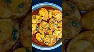 Make Delicious Anday Aloo Ka Salan at Home Cooking 😍 shorts eggcurry egg aloogosht [upl. by Leunammi]