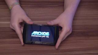 Archos 5 Internet Tablet Unboxing [upl. by Aicirt]