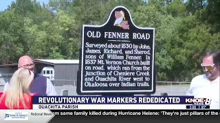 Revolutionary War Markers rededicated [upl. by Acirretal3]