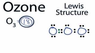 Ozone Lewis Structure How to Draw the Lewis Structure for Ozone [upl. by Nerot]