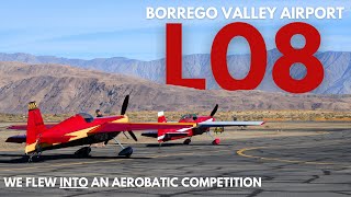 Borrego Valley Airport L08  WHERE’S TRANSIENT PARKING  Borrego Springs California [upl. by Hassadah946]