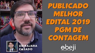 🔴 PGM CONTAGEM  EDITAL PUBLICADO  ANÁLISE E ESTRATÉGIA  UBIRAJARA CASADO 🔴 [upl. by Lleda]