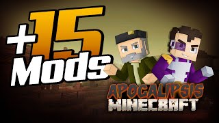 SOBREVIVI 100 Días en un APOCALIPSIS ZOMBIE en Minecraft  Capitulo 3 [upl. by Laius]