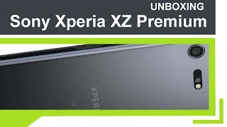 Unboxing Sony Xperia XZ Premium Deutsch  Erster Eindruck [upl. by Schaffer]