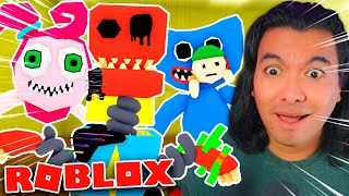 BOXY BOO GLITCHEADO y HUGGY WUGGY SE COME UN CHAMACO en los BACKROOMS MORPHS en ROBLOX [upl. by Anaeg]