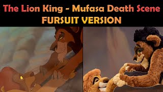 The Lion King  Mufasa Death Scene Fursuit Version [upl. by Ainoyek]